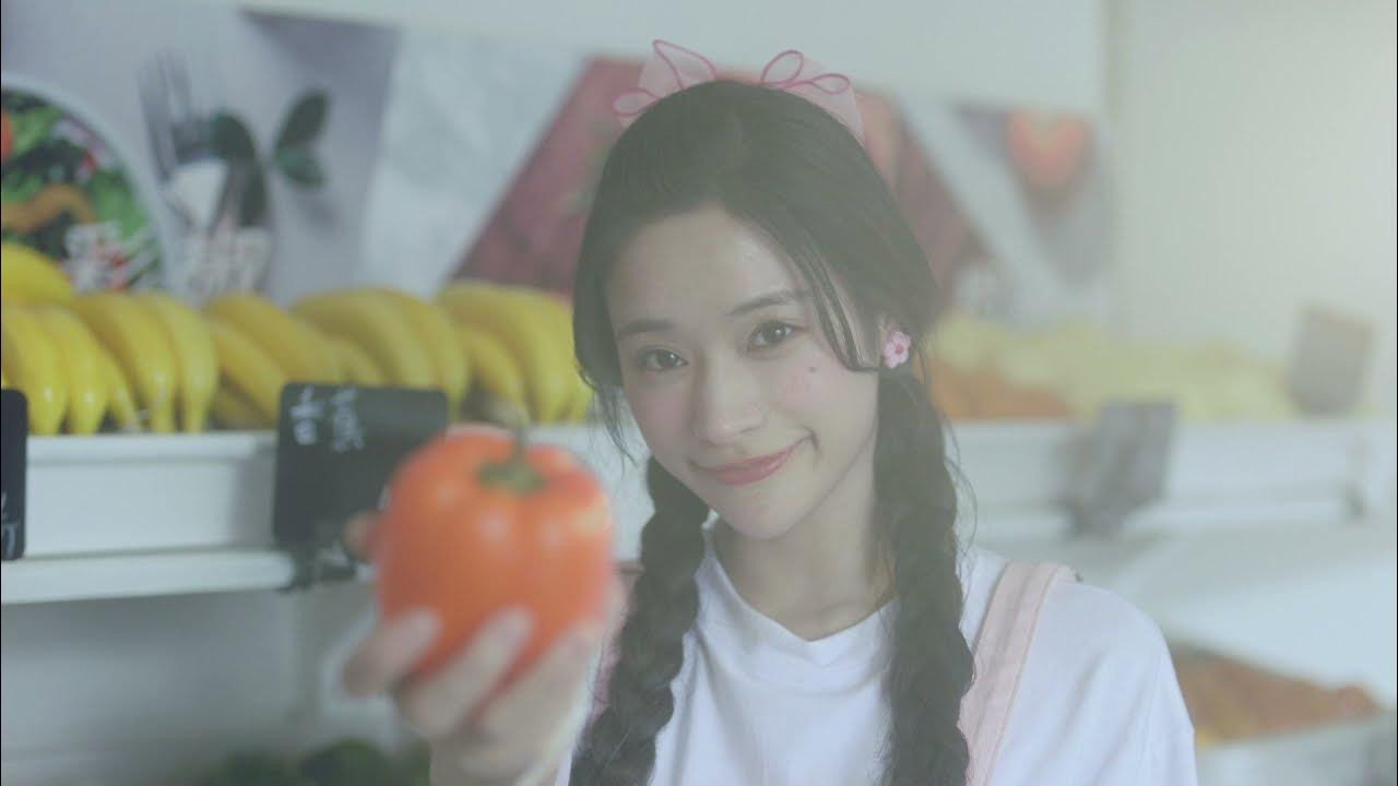 Fluttering Fruit and Vegetable Shop backdrop