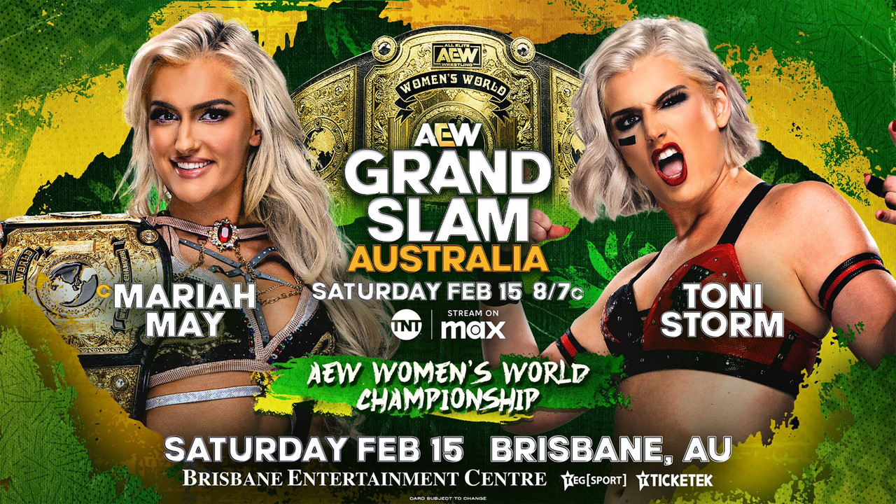 AEW: Grand Slam Australia backdrop
