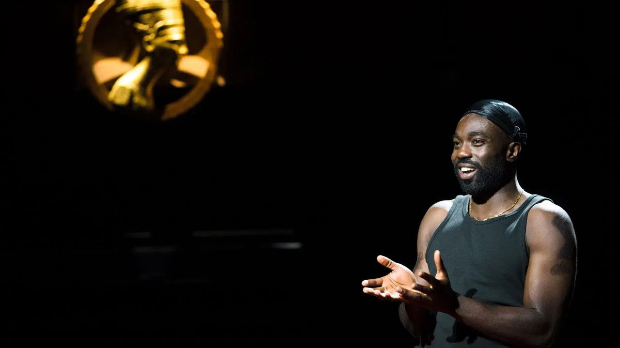 National Theatre Live: Death of England: Delroy backdrop