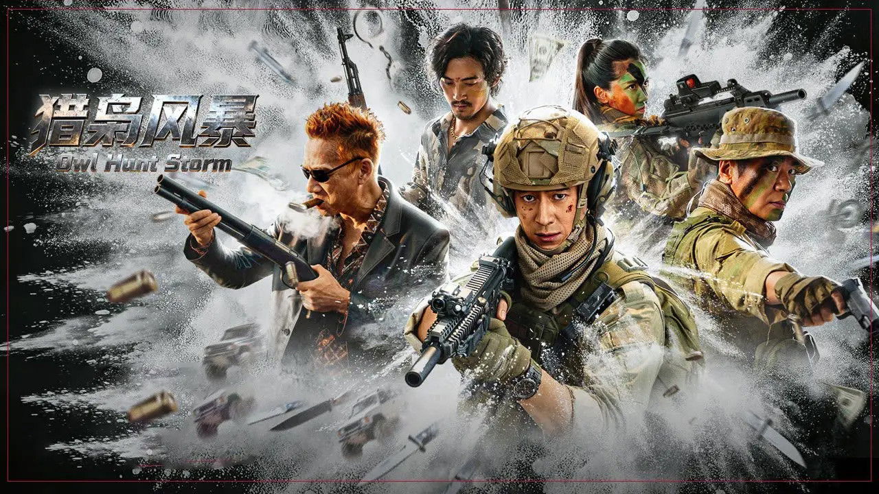 Owl Hunt Storm backdrop