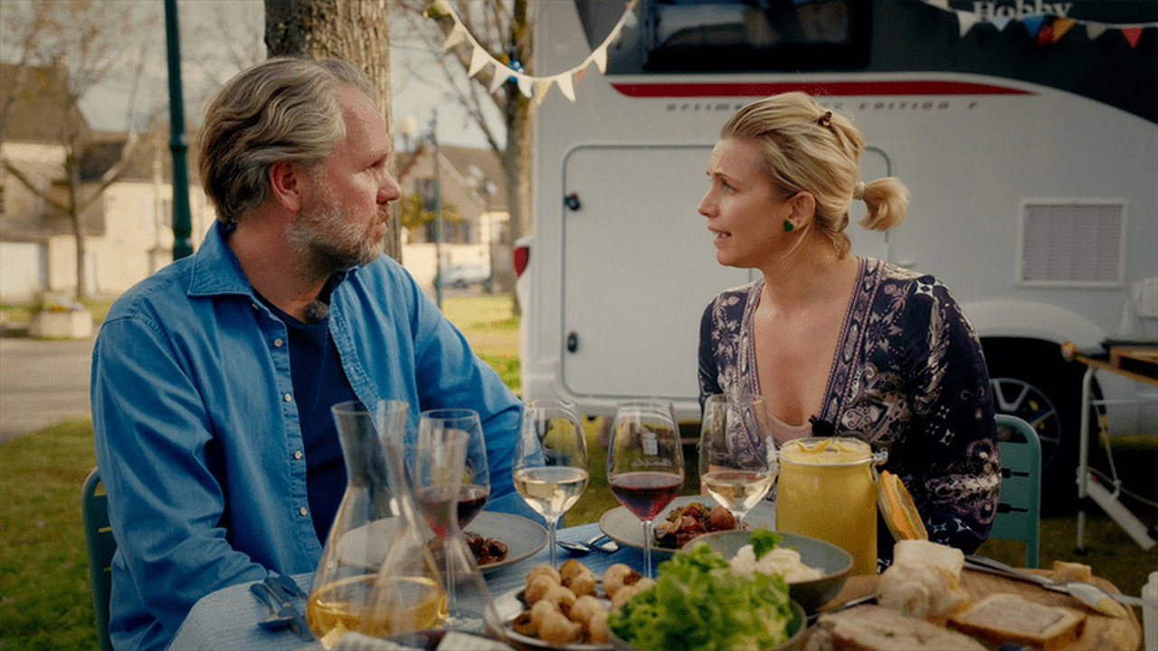 En bit på vägen med Tina och Fredrik backdrop