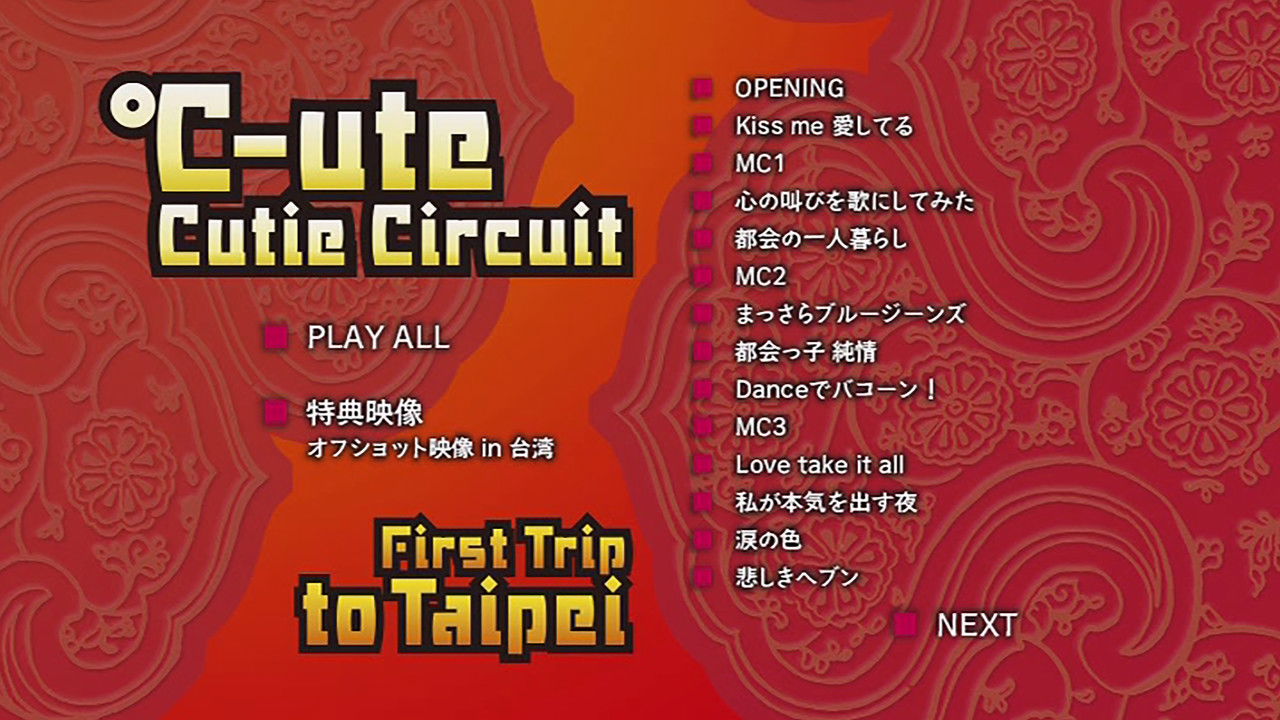 ℃-ute Cutie Circuit ~First Trip to Taipei~ backdrop