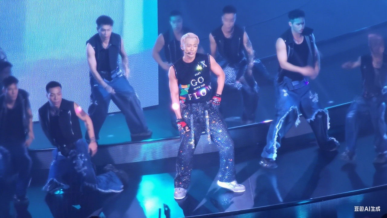 林峯2025Go With The Flow演唱会 backdrop