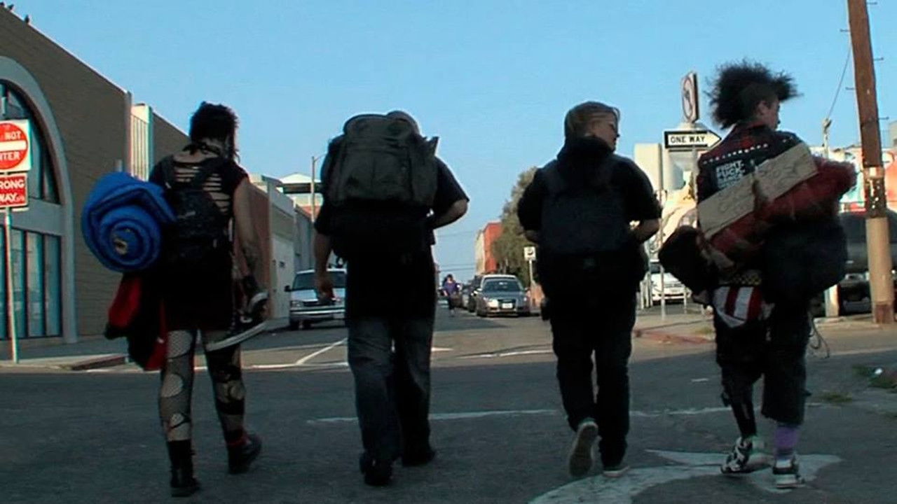 American Street Kid backdrop