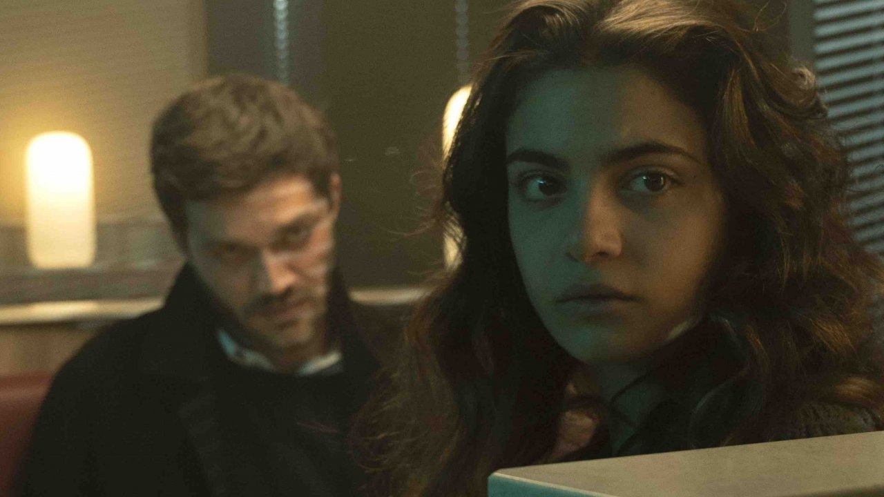 The Man on the Road backdrop