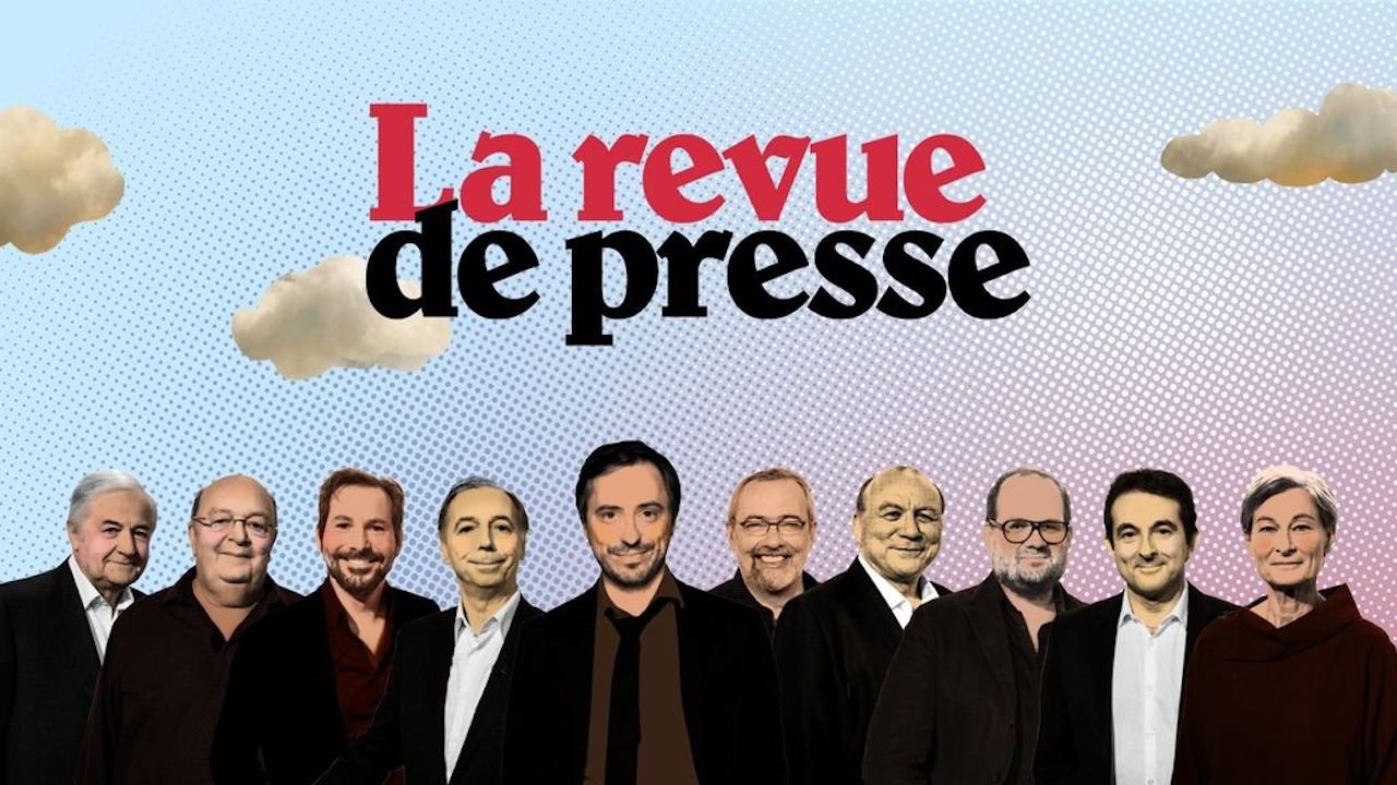 La revue de presse backdrop