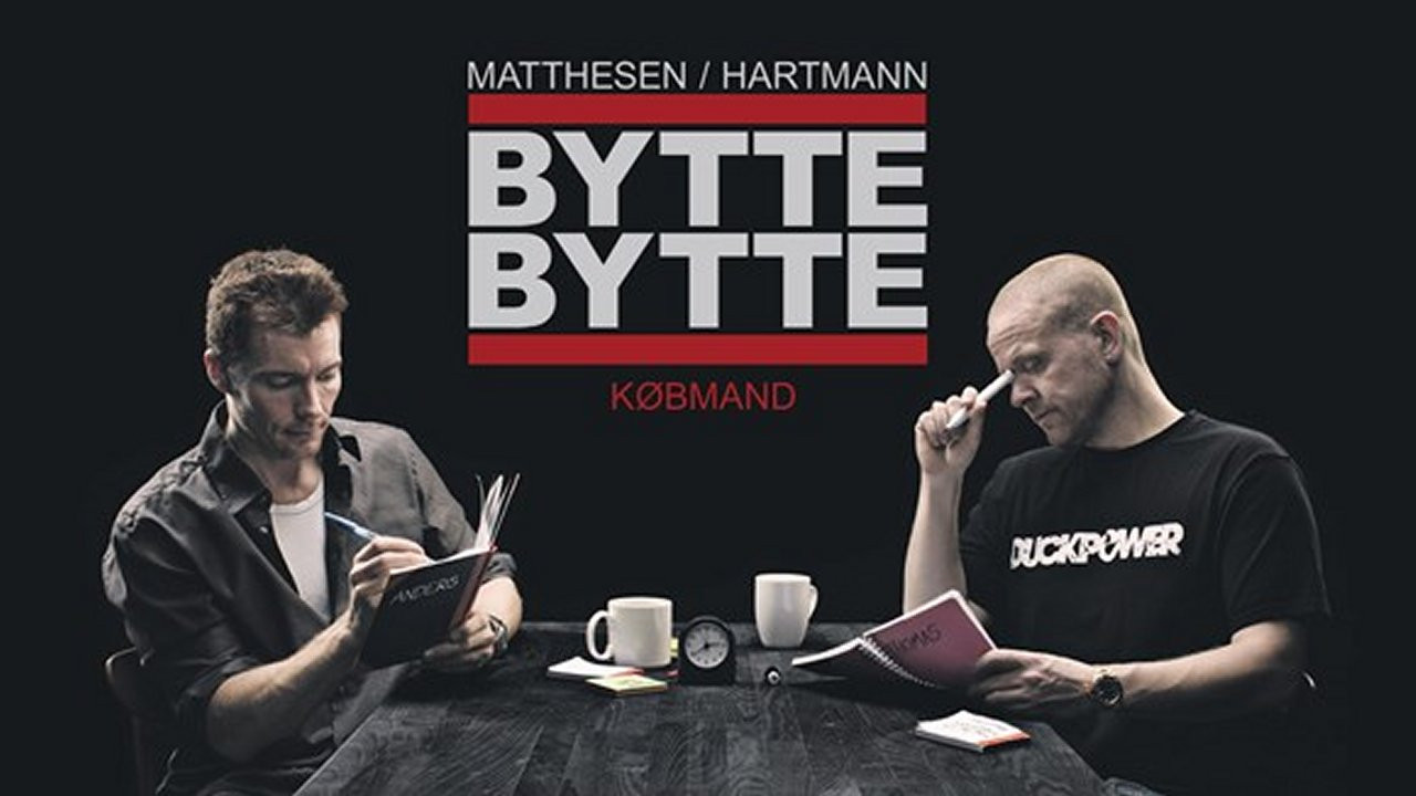 Bytte Bytte Købmand backdrop