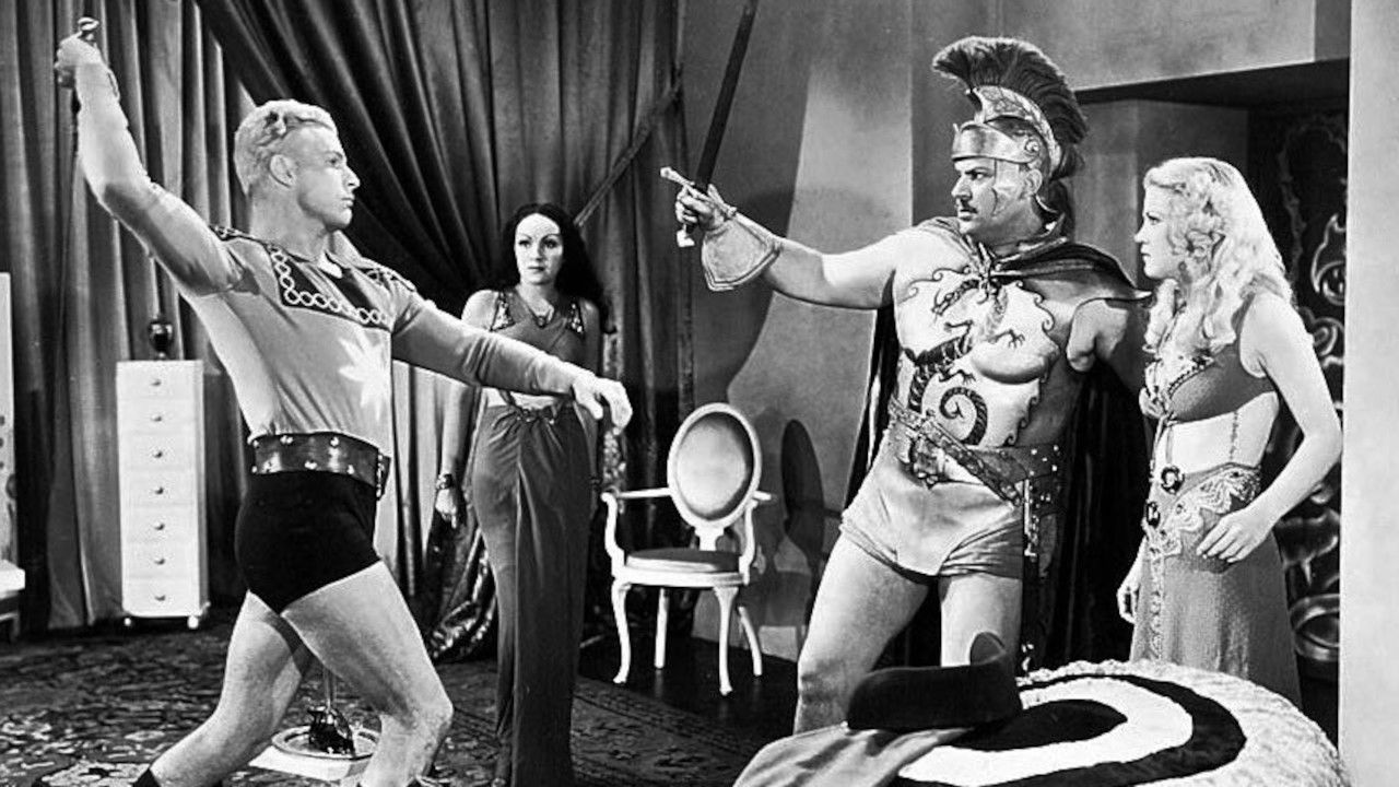 Spaceship to the Unknown backdrop