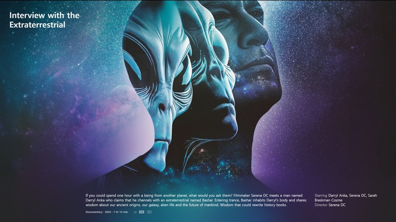 Interview with the Extraterrestrial backdrop