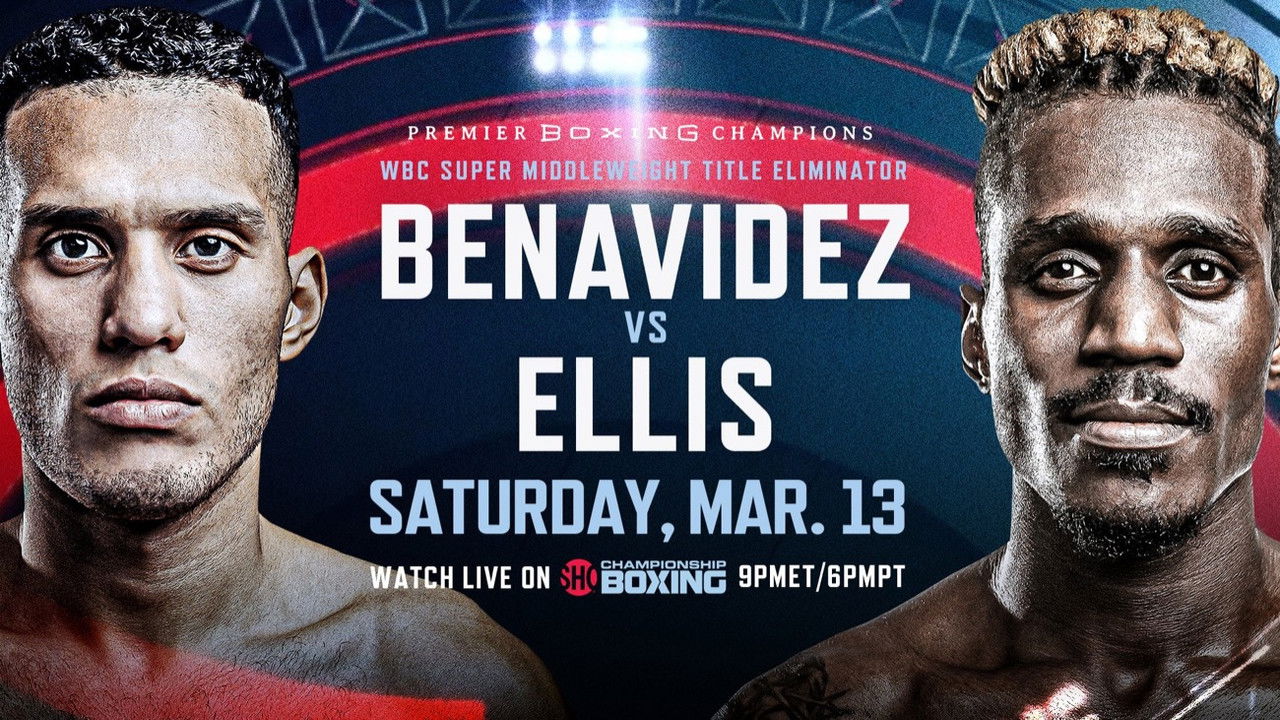David Benavidez vs. Ronald Ellis backdrop