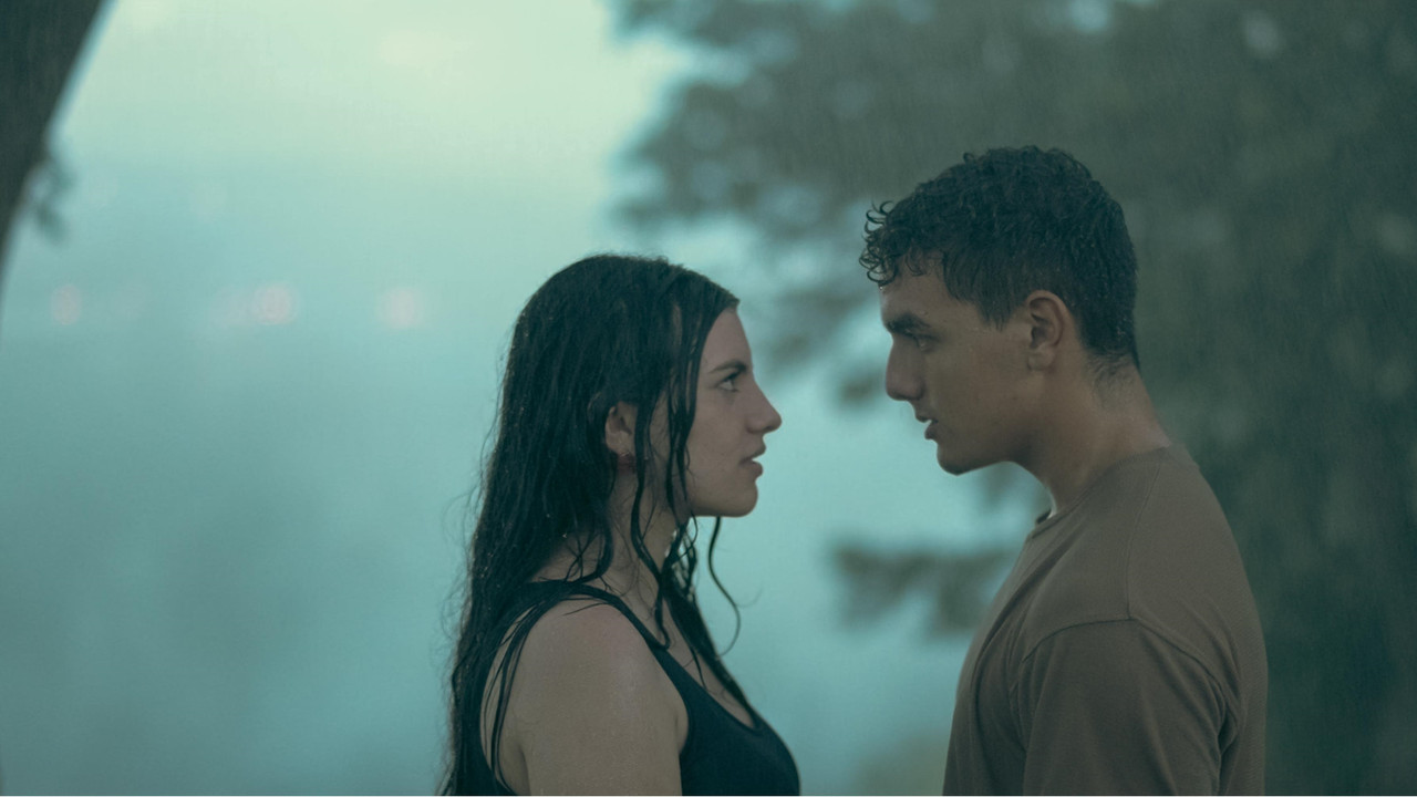 Paradise Falls: A Christmas Story backdrop