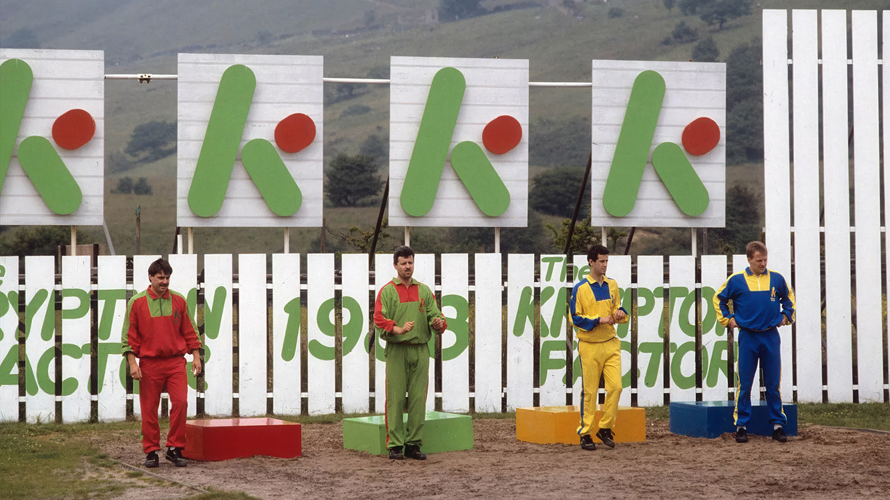 The Krypton Factor backdrop