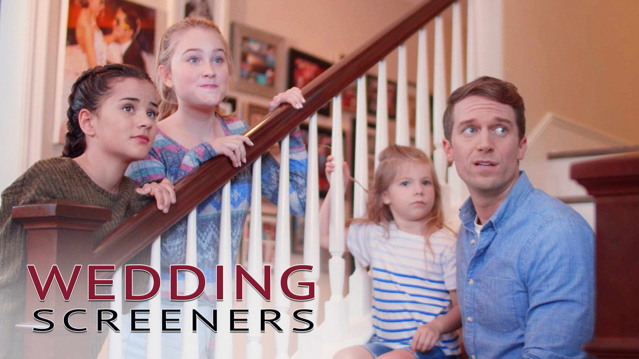 Wedding Screeners backdrop