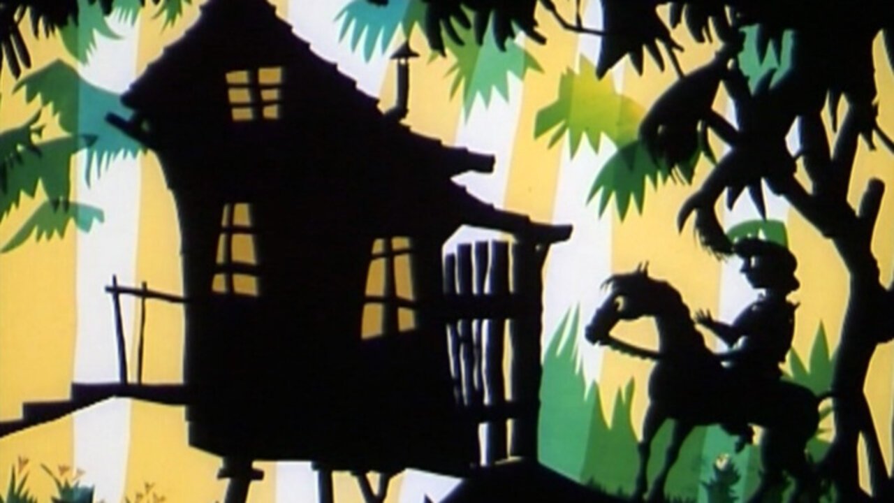 The Little Witch backdrop