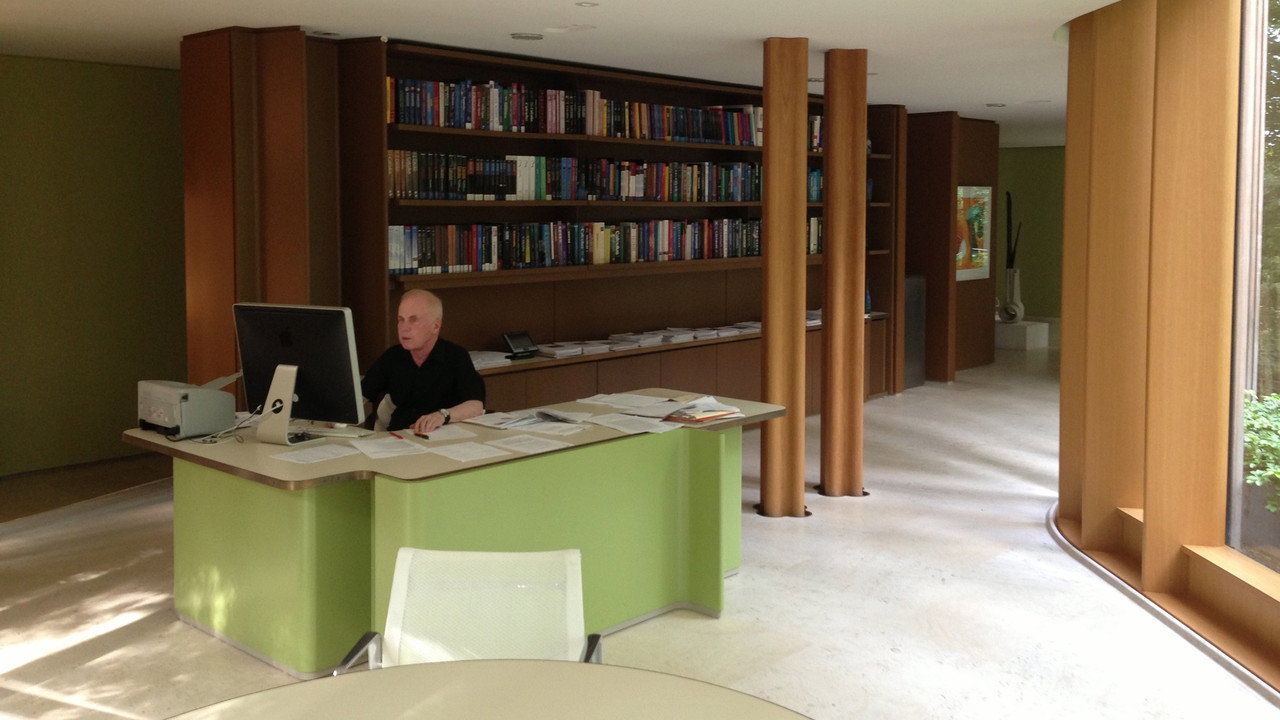 Integral Man backdrop