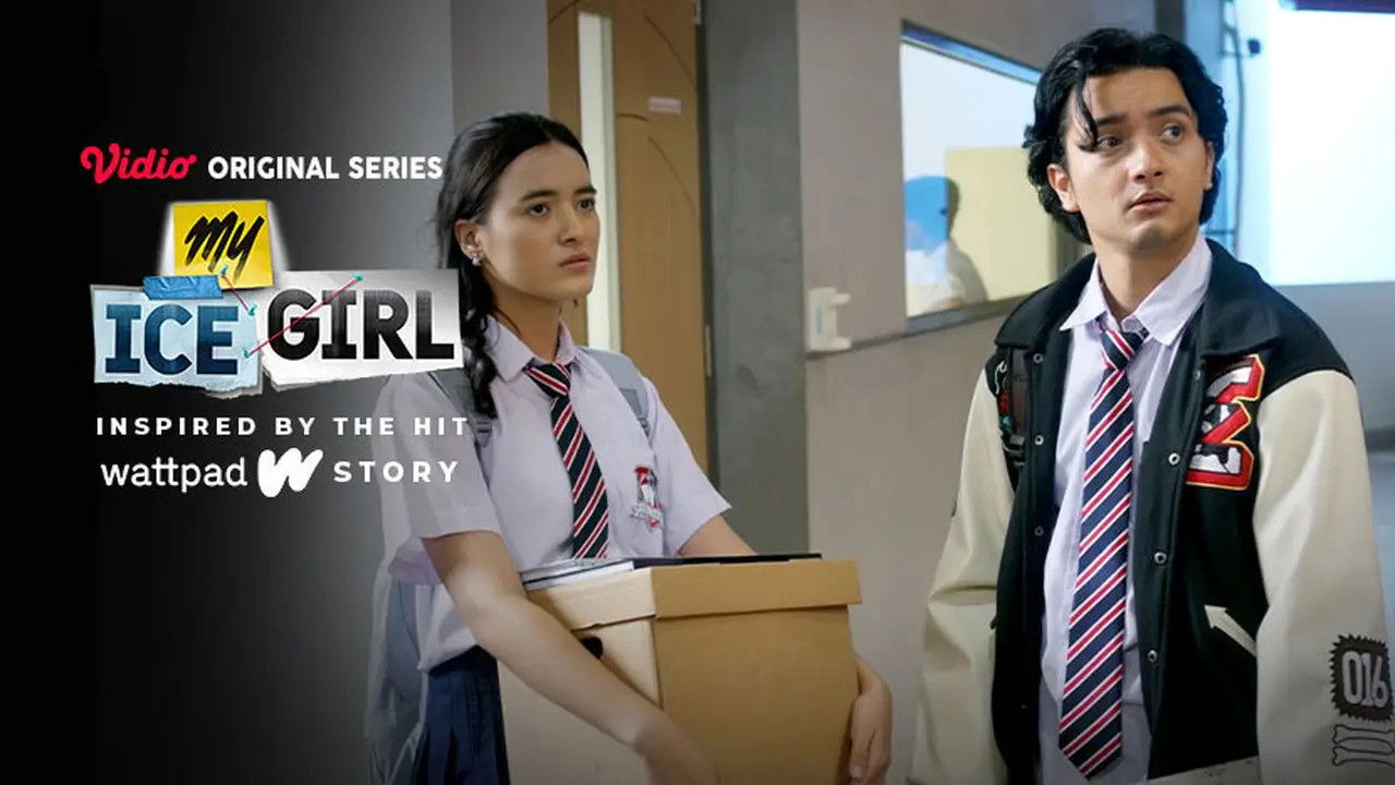 My Ice Girl backdrop