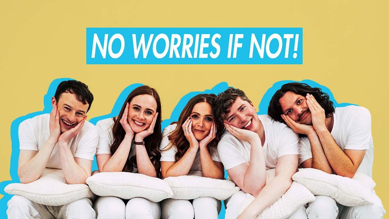 No Worries If Not! backdrop
