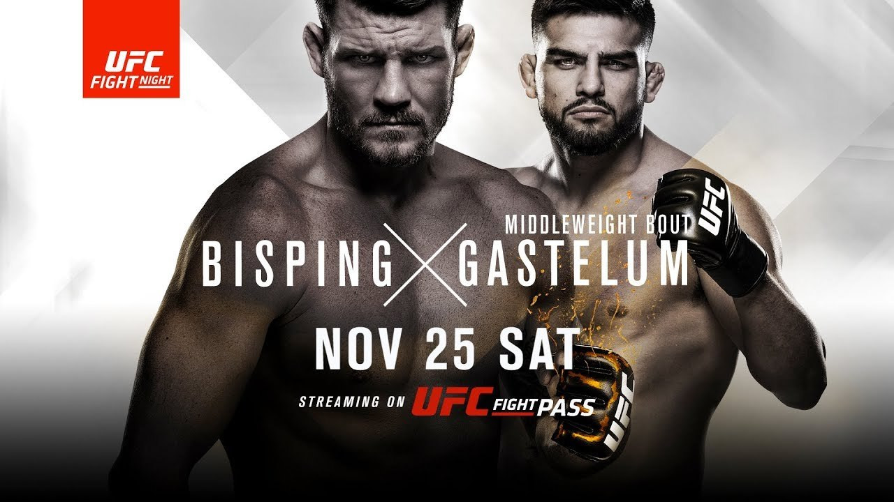 UFC Fight Night 122: Bisping vs. Gastelum backdrop