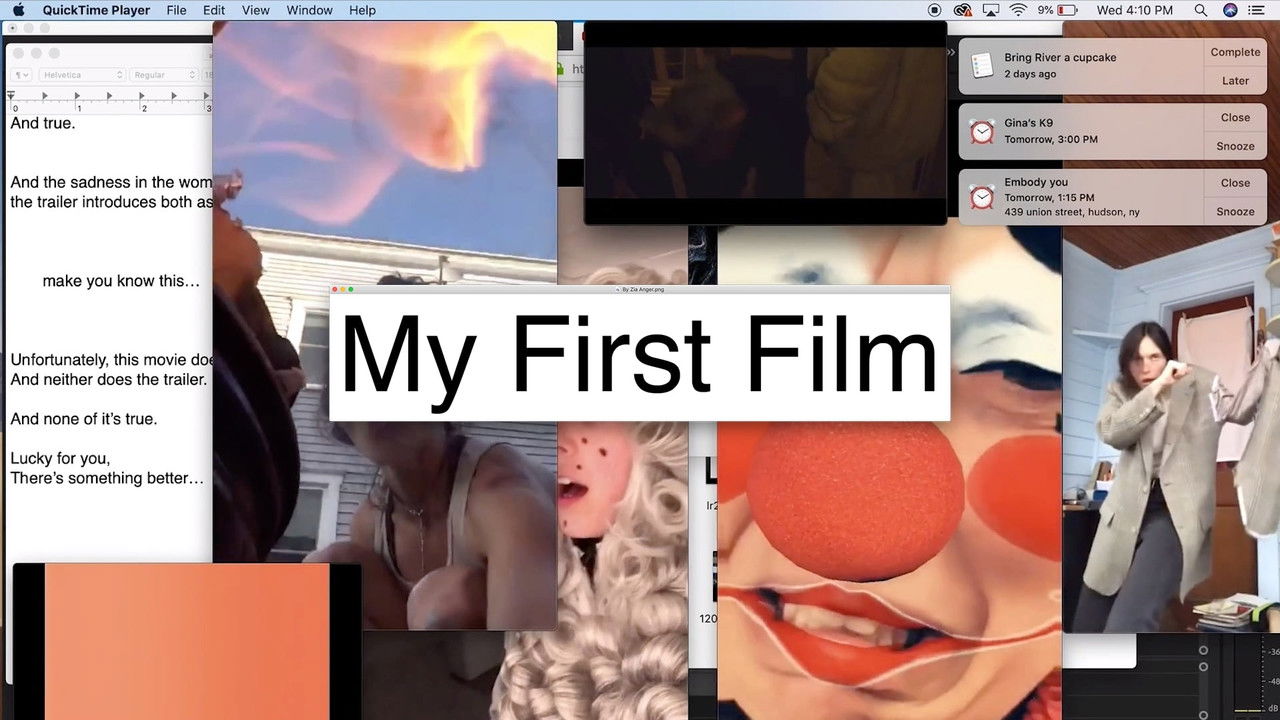 My First Film backdrop