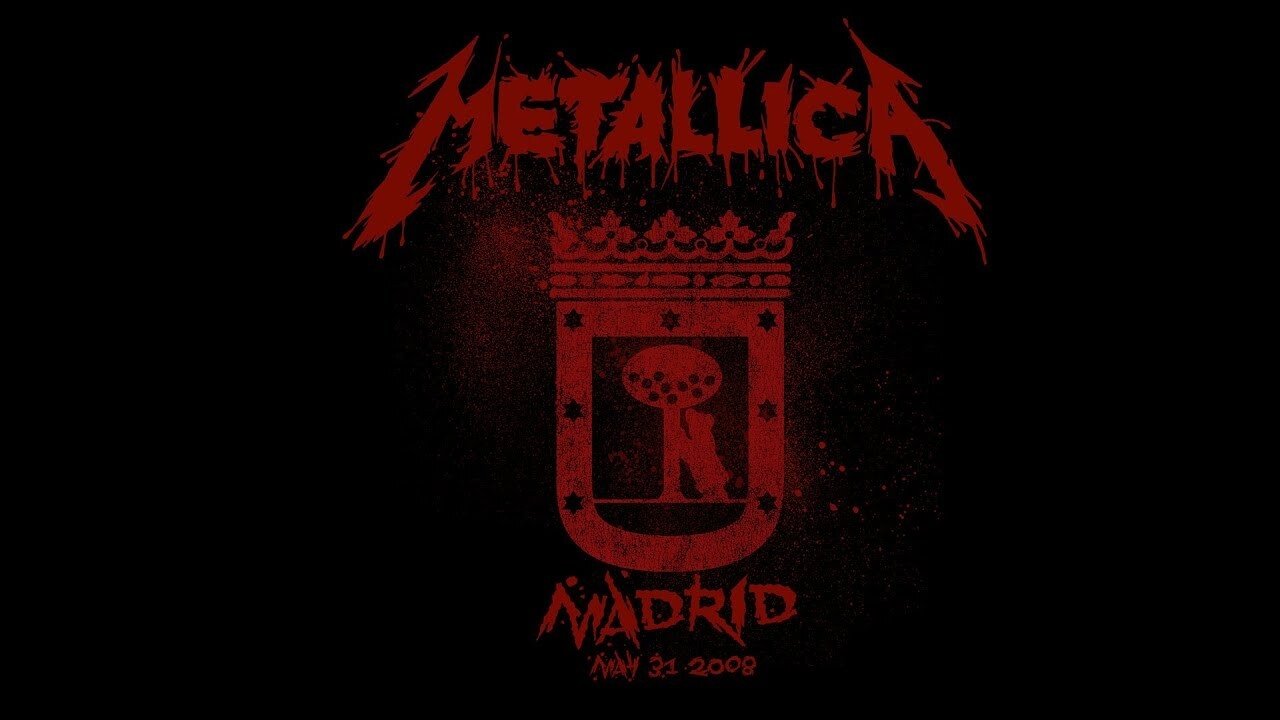 Metallica: Live in Madrid, Spain - May 31, 2008 backdrop