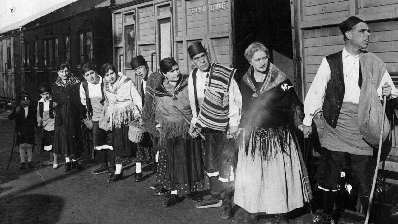 Gigantes y cabezudos backdrop