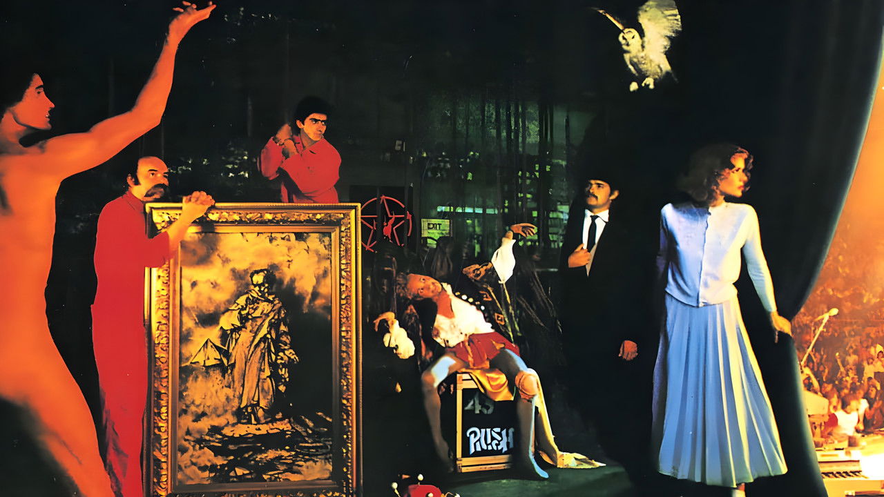 Rush: Exit... Stage Left backdrop