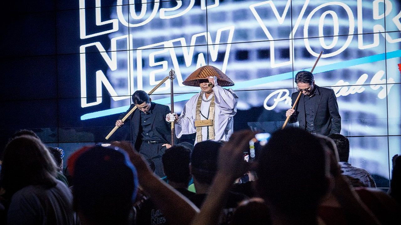 GCW Joey Janela's Lost In New York backdrop