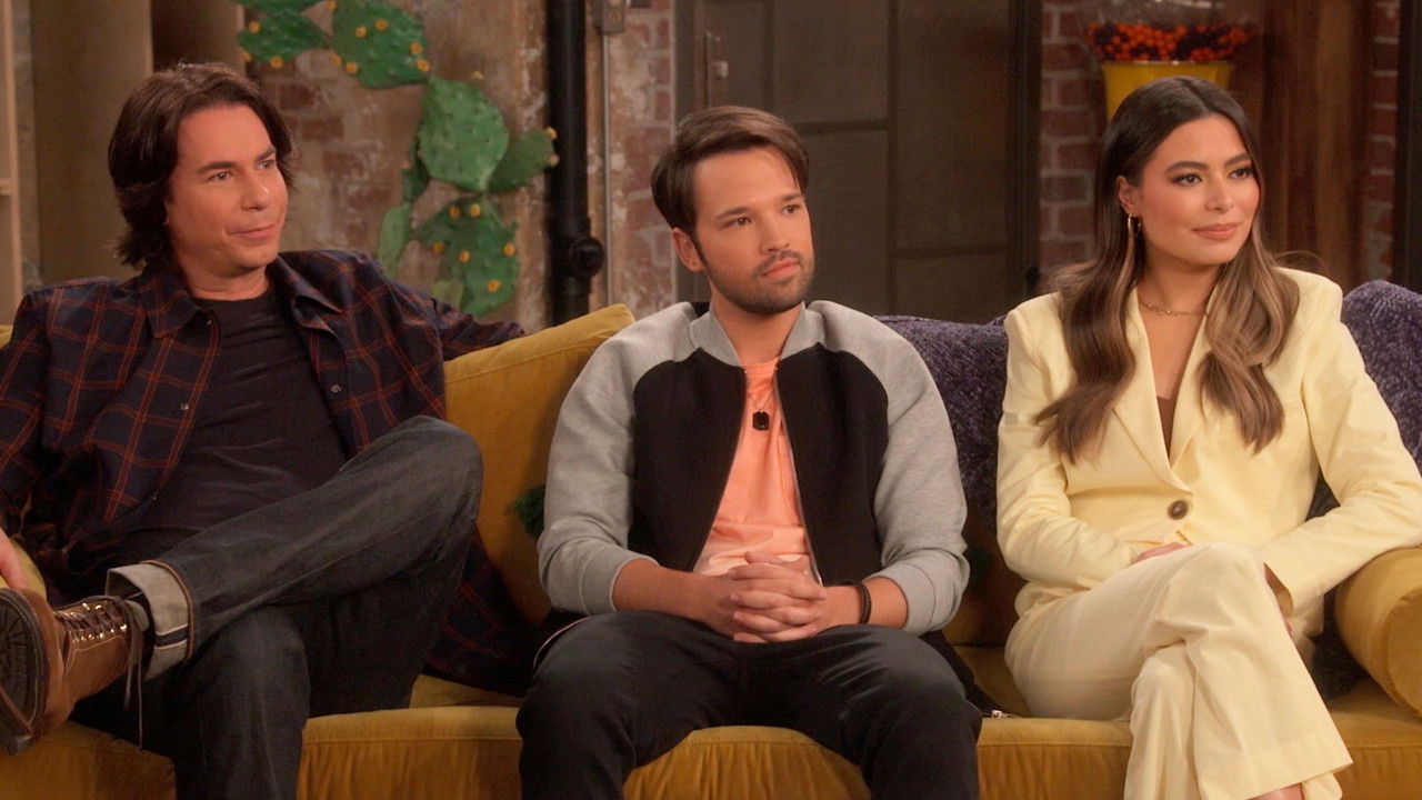 The iCarly Reunion backdrop