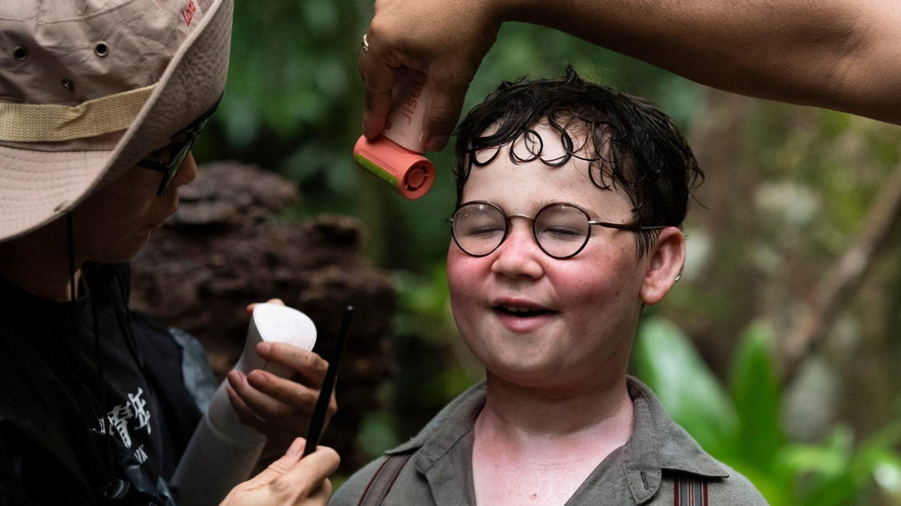 Making of Lord of the Flies backdrop