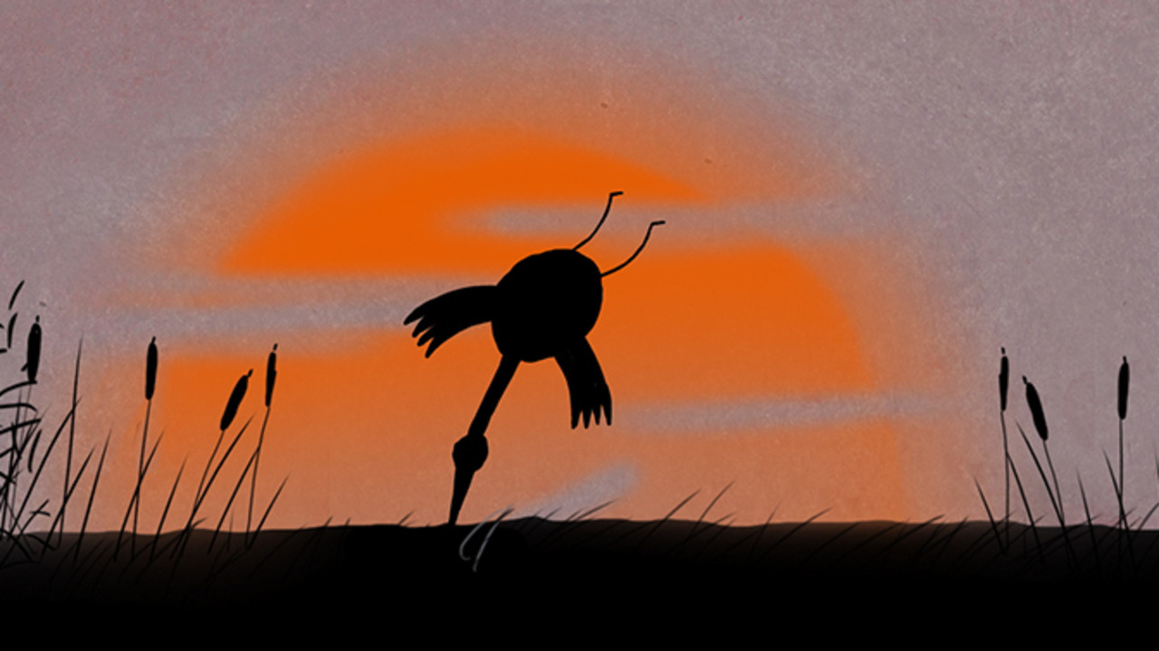 Two Friends backdrop