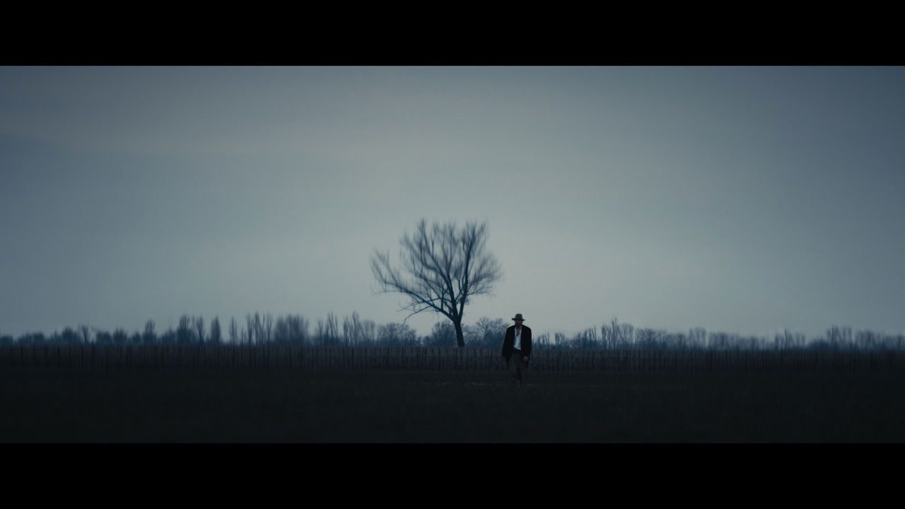 A DEAD MAN CAN'T TALK backdrop