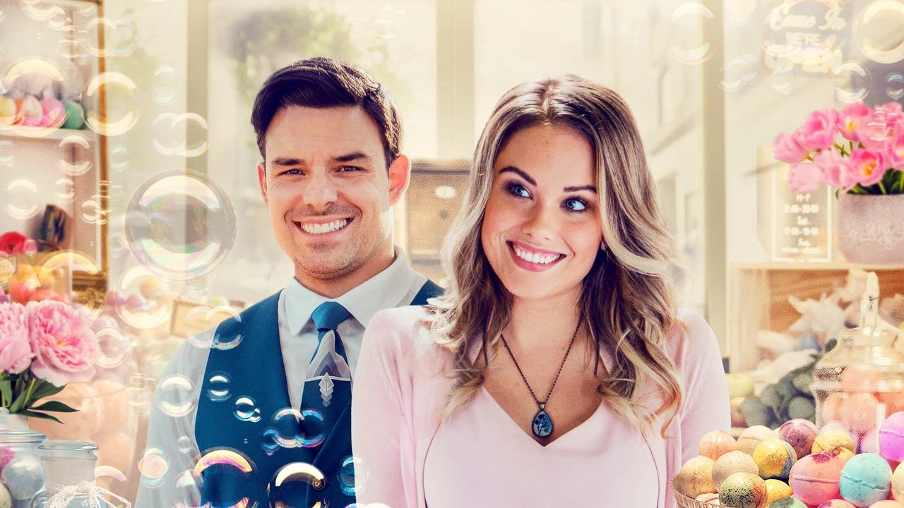 Love, Bubbles & Crystal Cove backdrop