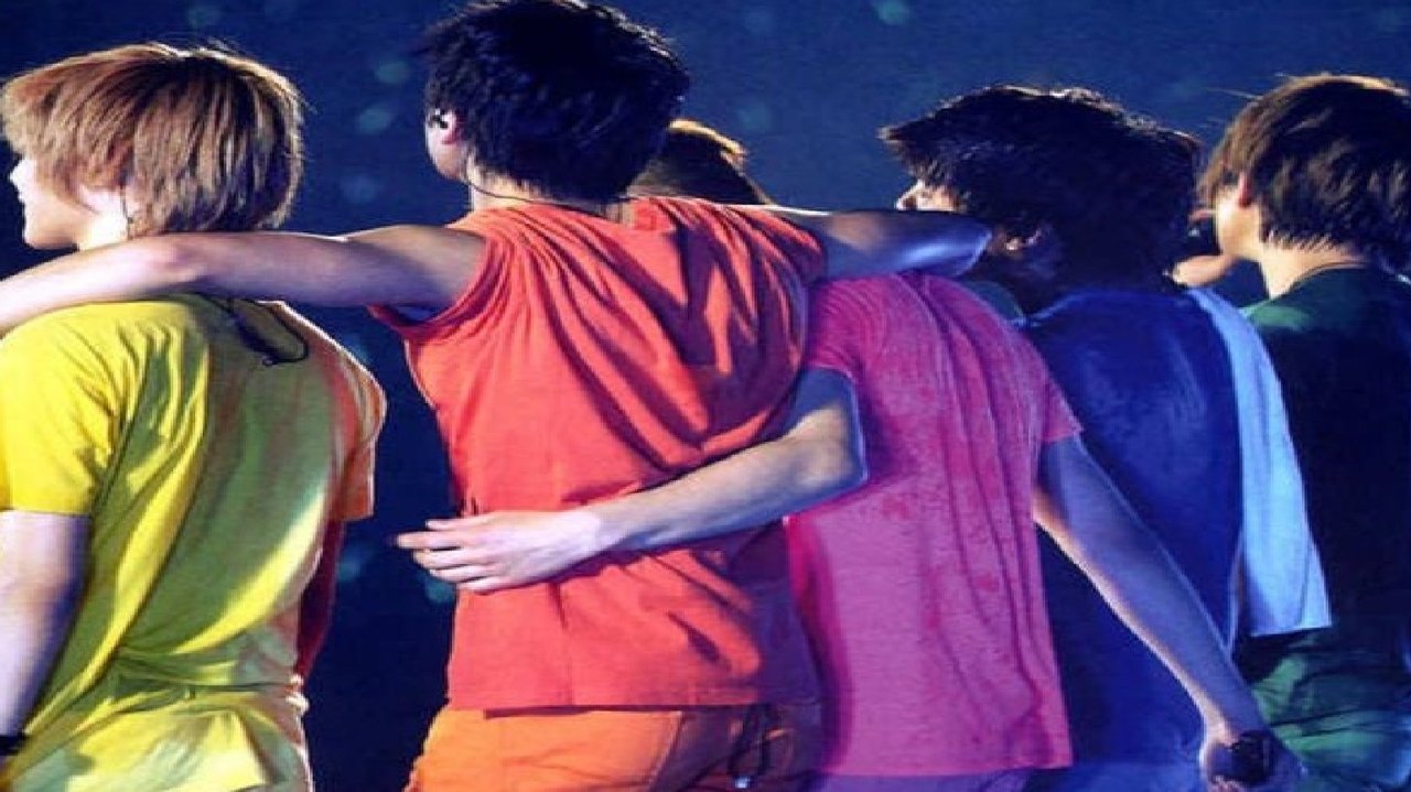 The 1st Concert In Japan "Shinee World" backdrop