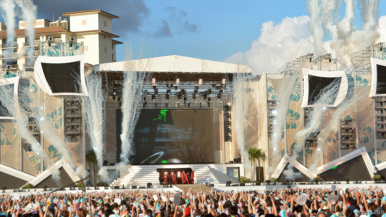 ARASHI BLAST in Hawaii backdrop