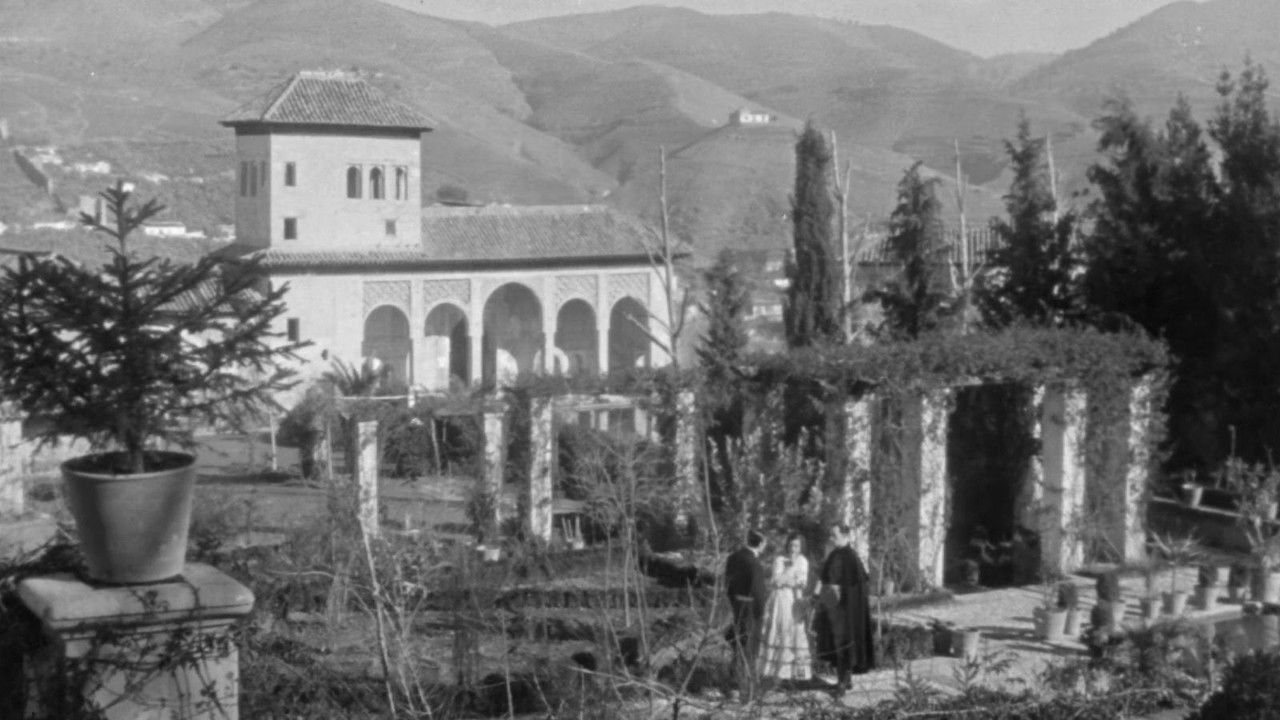 A Romance of Seville backdrop