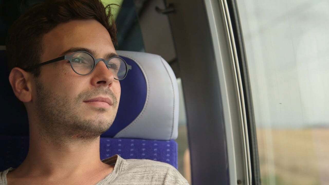 Loïc, living with undetectable HIV backdrop