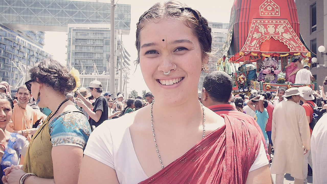 Living in a Global Village backdrop