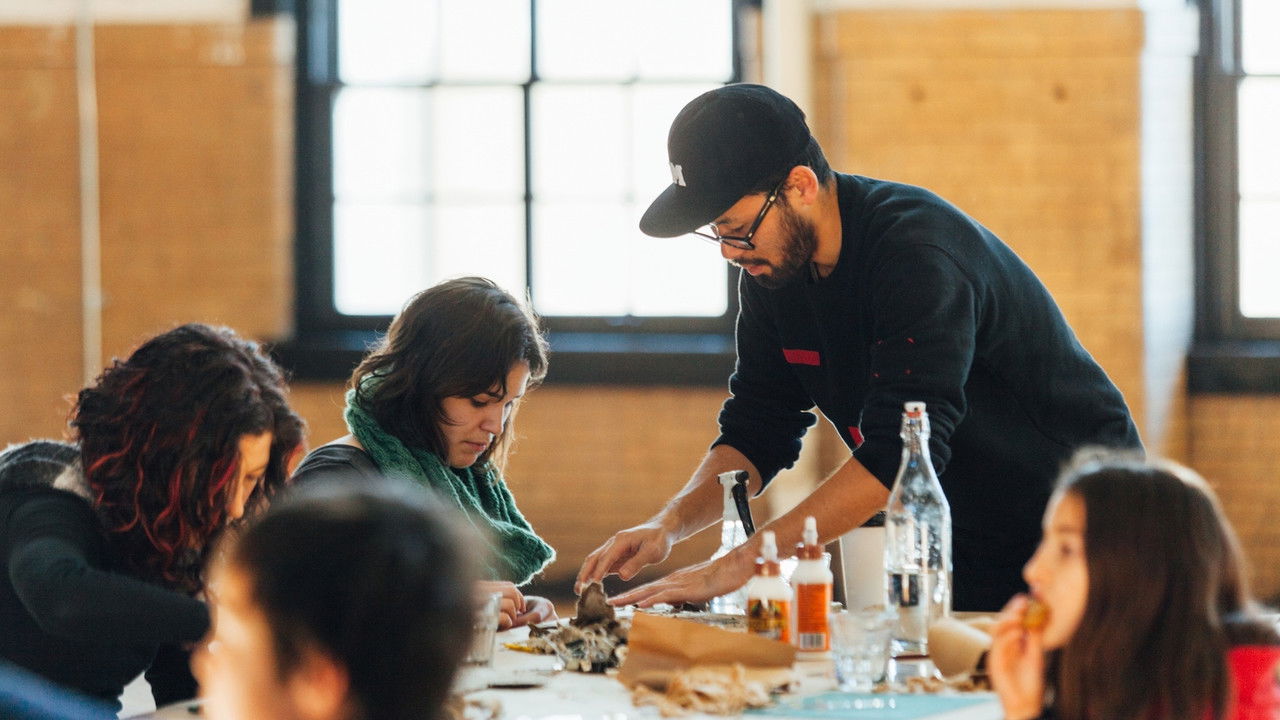 From All Corners backdrop