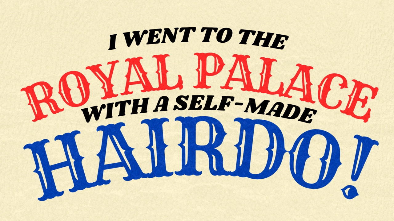 I Went to The Royal Palace With a Self-Made Hairdo! backdrop