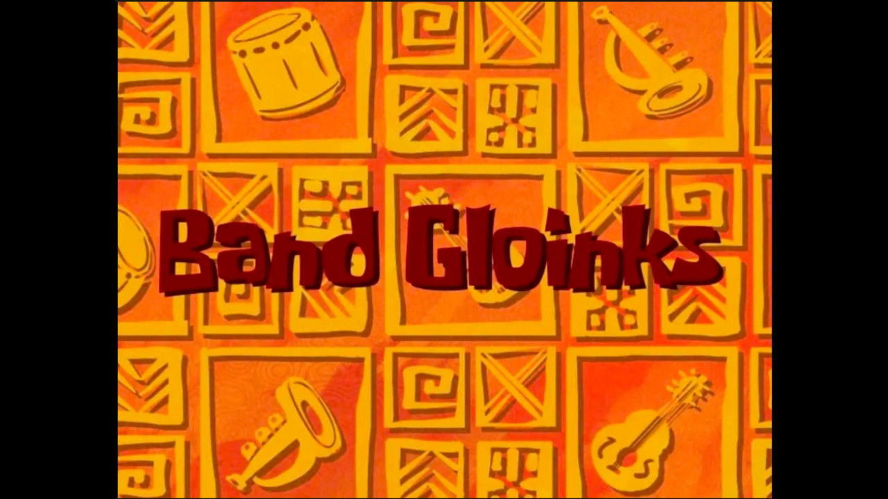 Band Gloinks backdrop