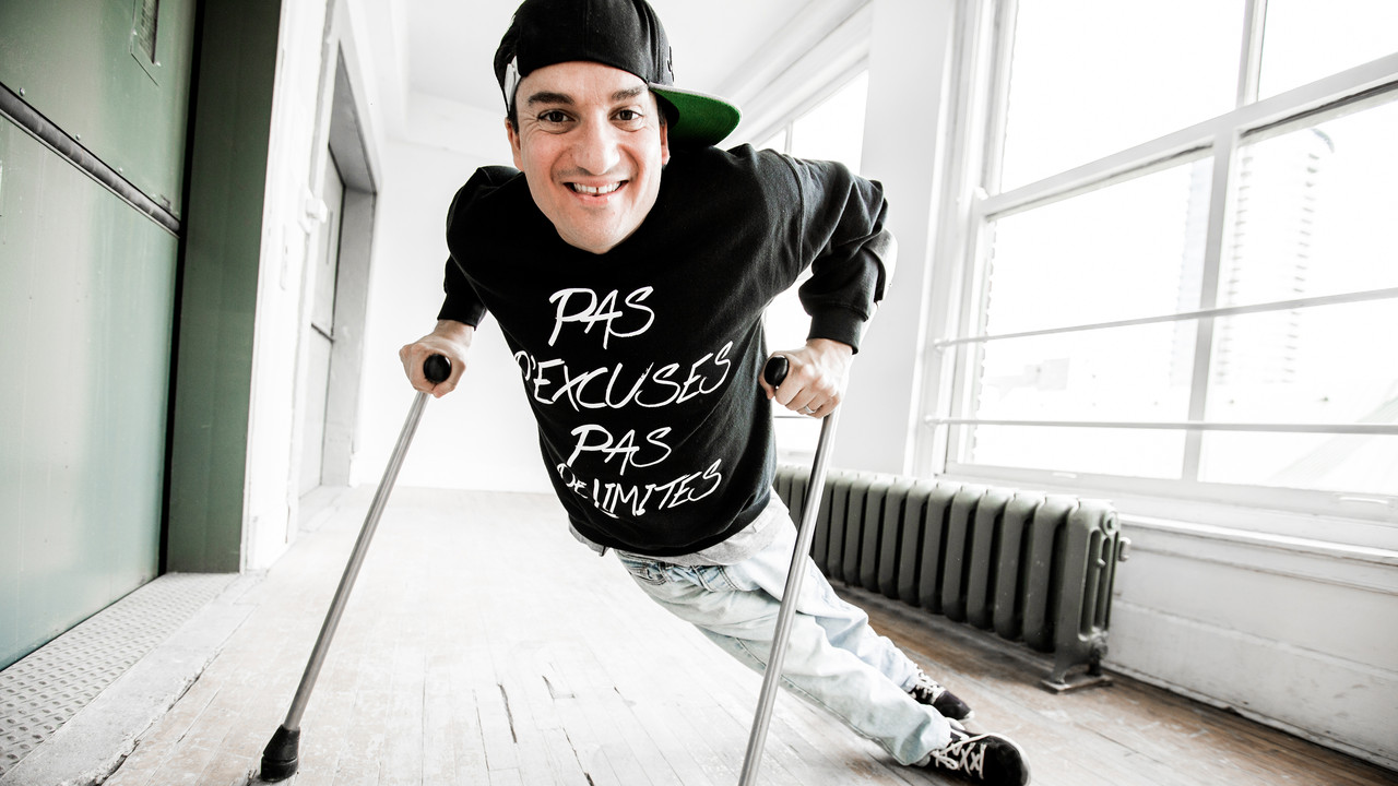 Pas d'excuses, pas de limites backdrop