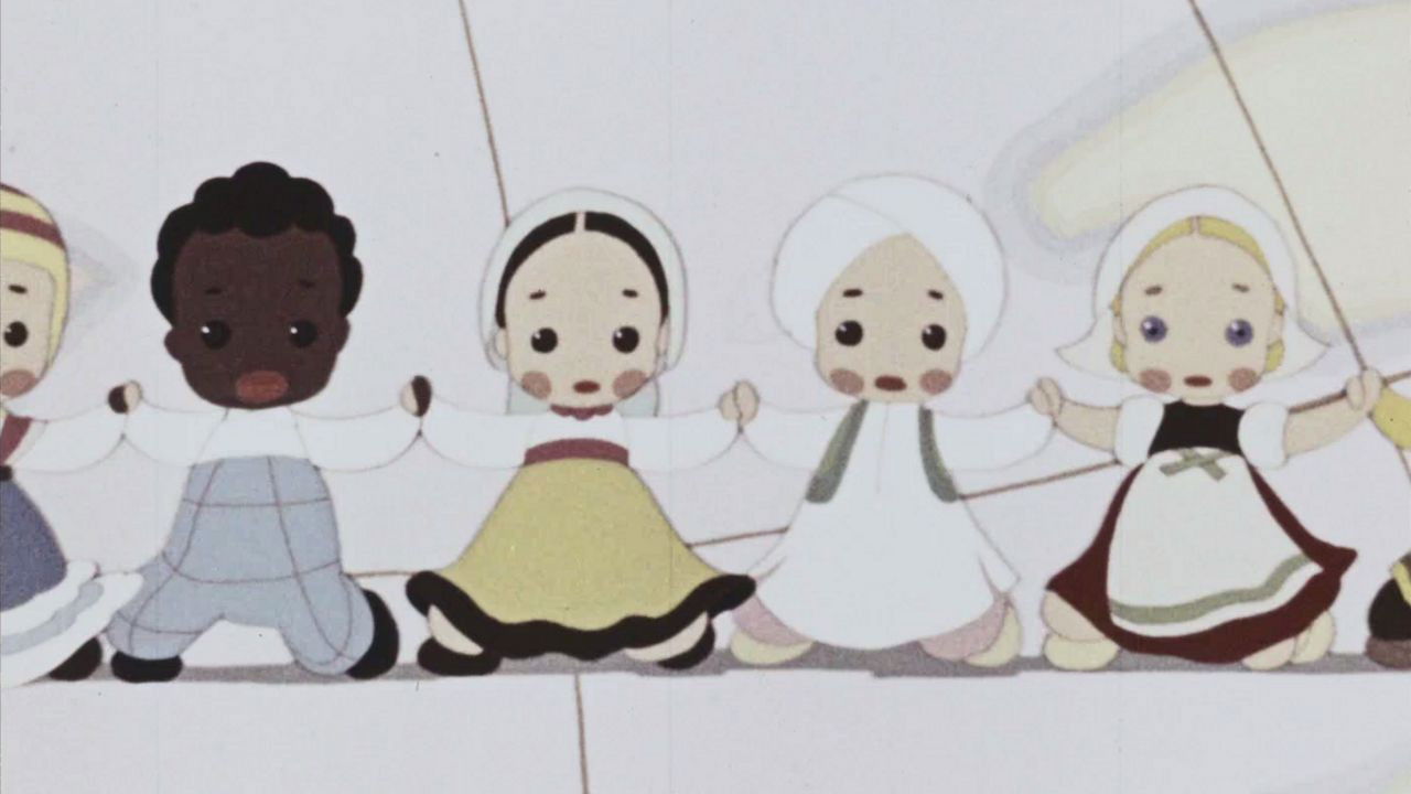 Greetings to Our Friends backdrop