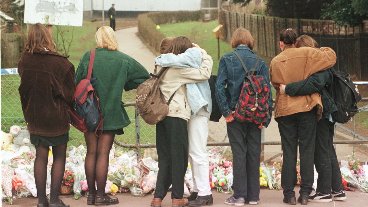 The Dunblane Tapes backdrop