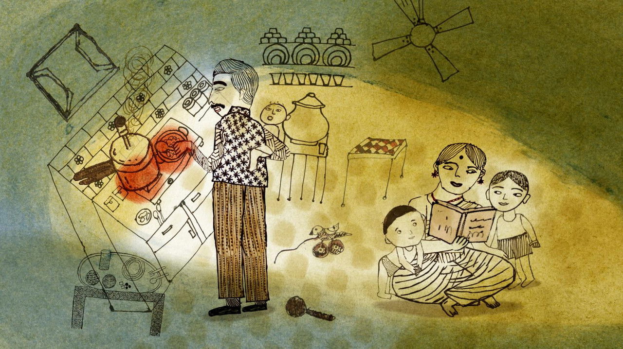 The Illustrated Woman backdrop