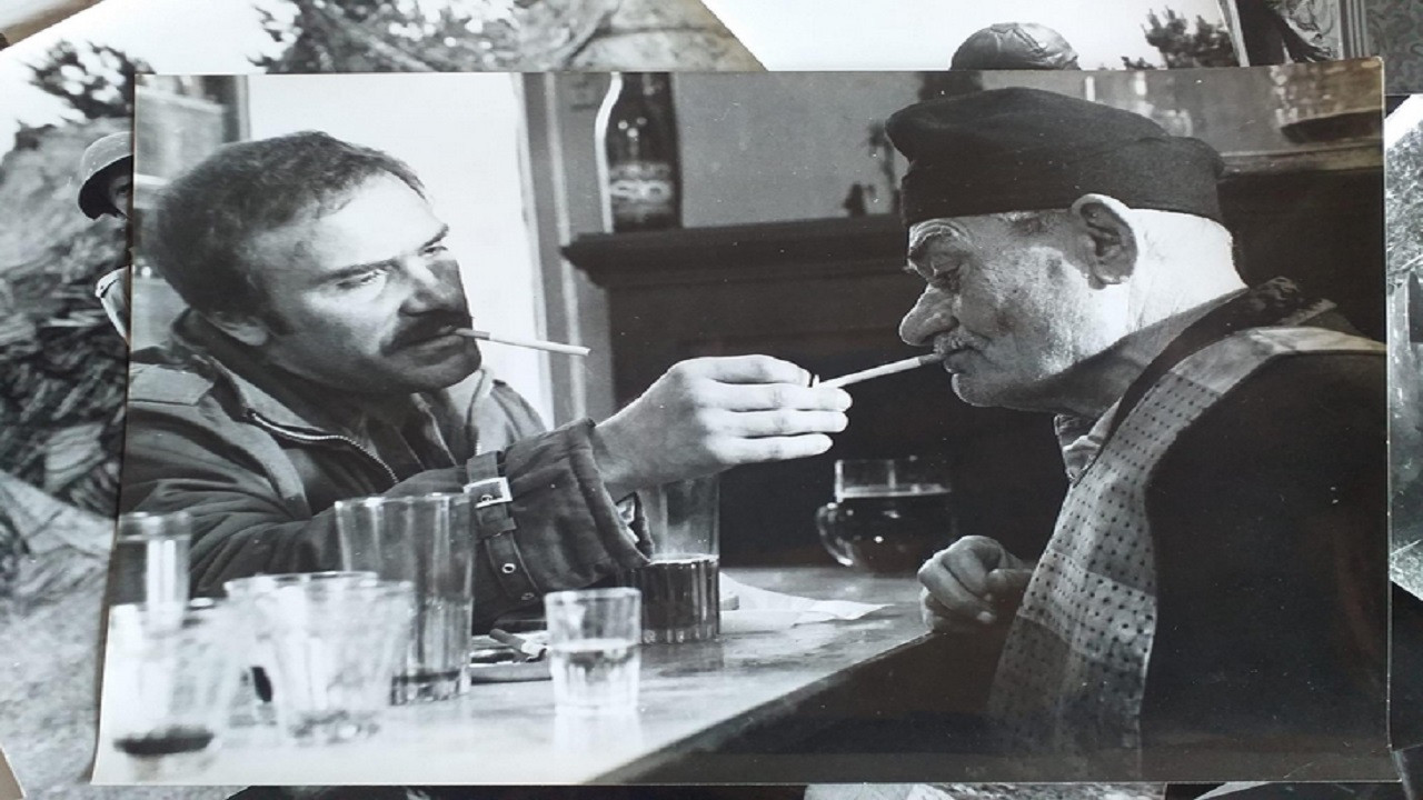 The American Cigarette backdrop