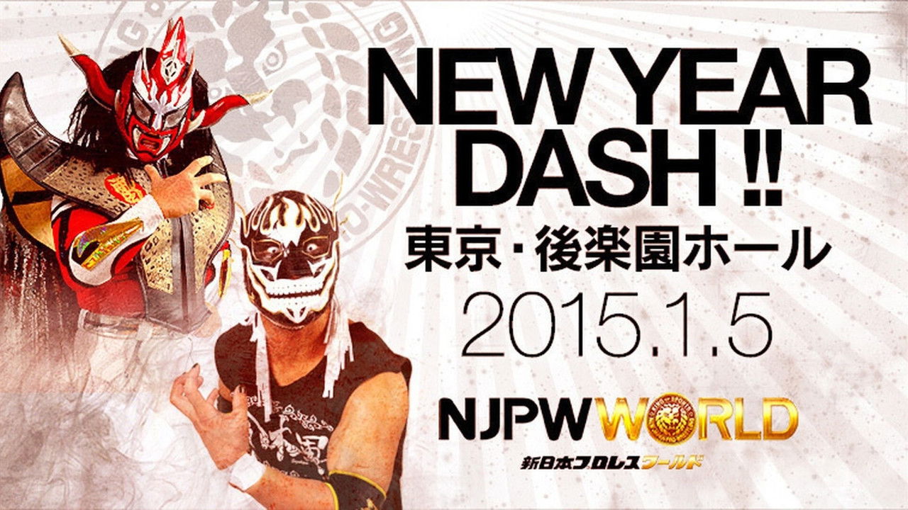 NJPW New Year Dash !! 2015 backdrop
