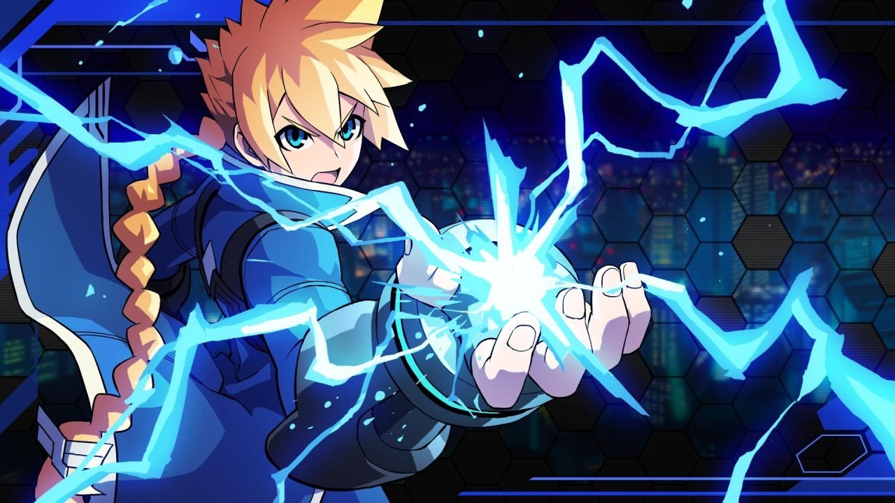 Azure Striker Gunvolt backdrop