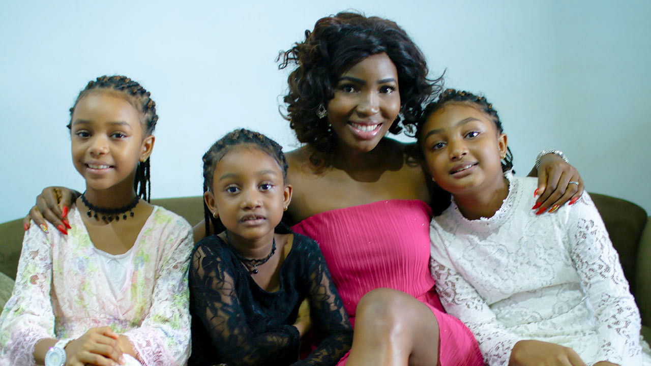 My Kids and I backdrop