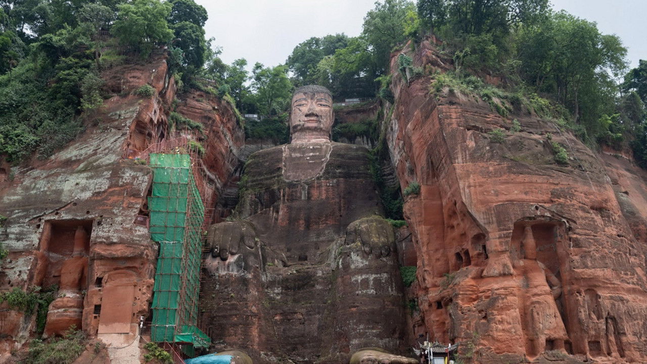 传承·中国世界遗产3D纪录片之乐山大佛 backdrop