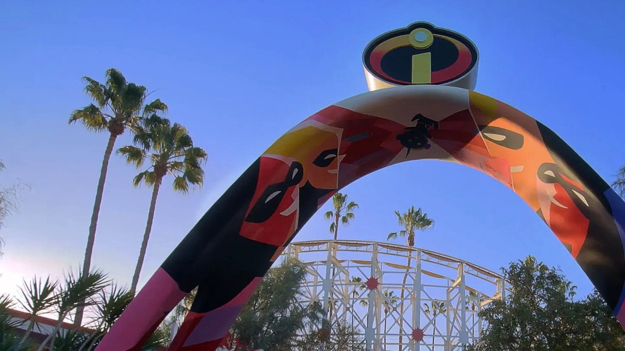 Incredicoaster | Disneyland Resort backdrop